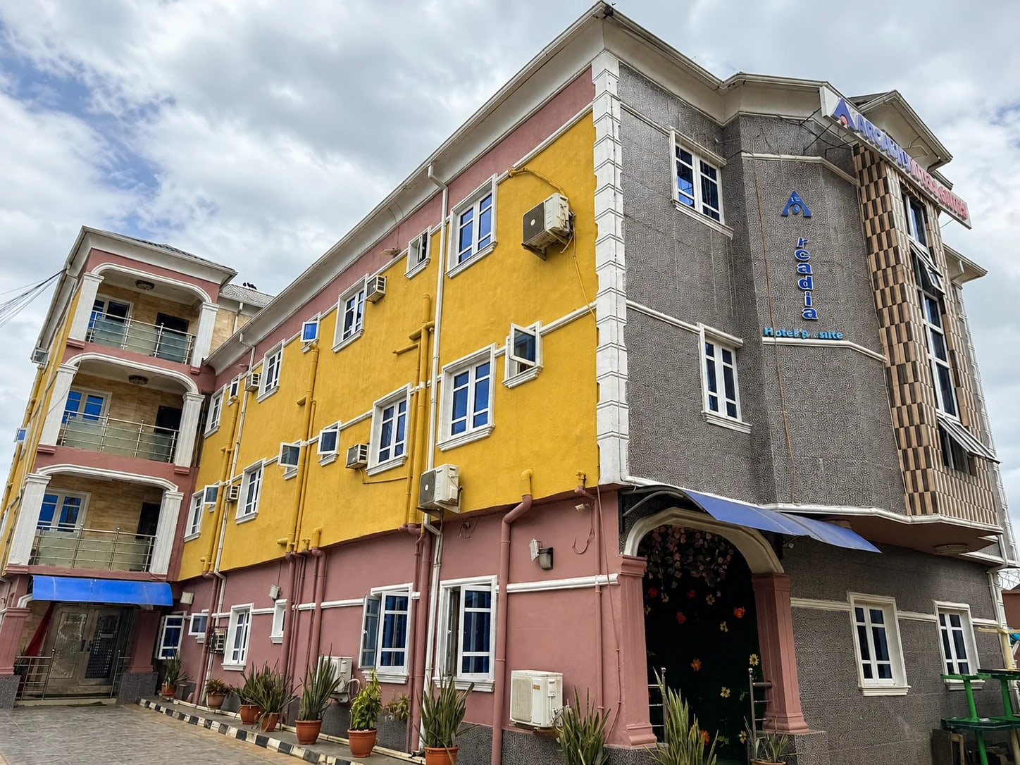 Exterior of Arcadia Hotels & Suites